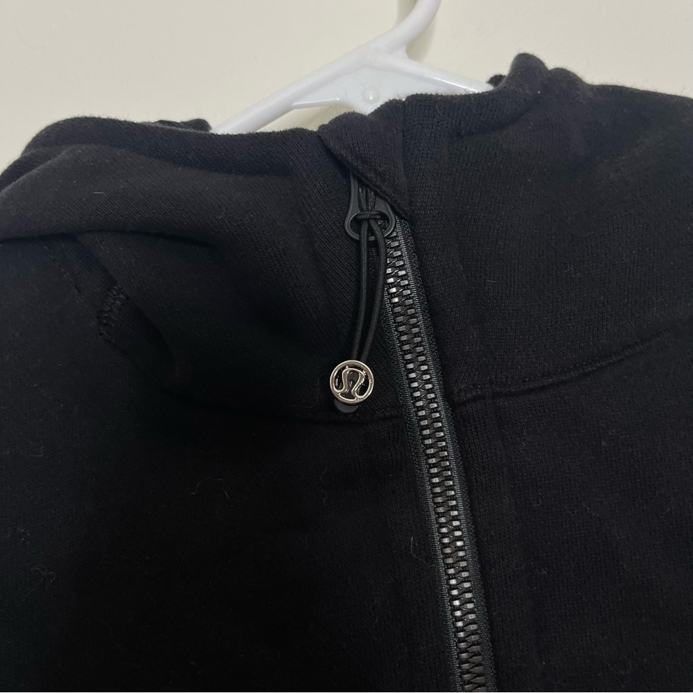 Lululemon Scuba Hiver Peplum Ruffle Hoodie Jacket - Picture 5 of 12